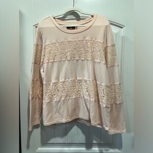 Karl Lagerfield Lace Sweater